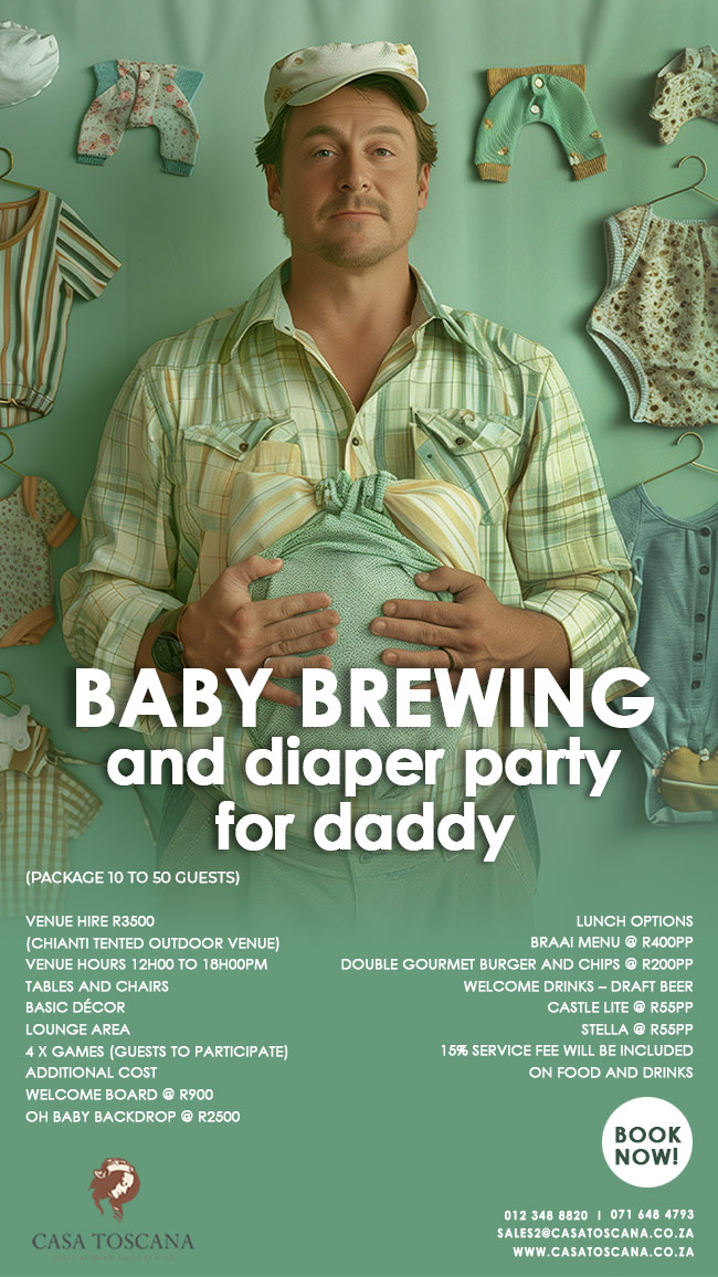 Baby Brewing &amp; Daddy Diaper Party